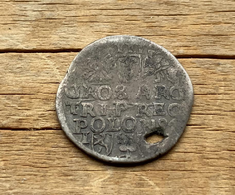 Poland 3 Groscher Sigismund III vasa 1587-1632 coin C3723